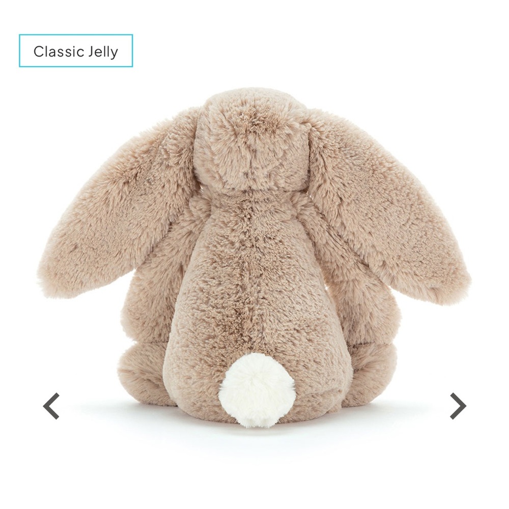 Bashful Beige Bunny - Picture 3 of 6